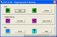 OpenPuff Steganography & Watermarking screenshot
